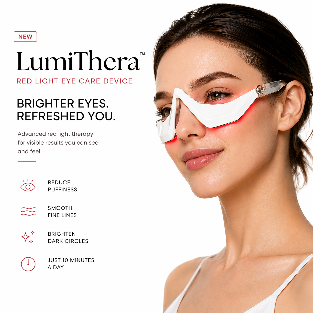 LumiThera™ - Red Light Therapy Glasses